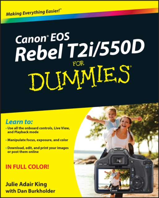 Book Cover for Canon EOS Rebel T2i / 550D For Dummies by King, Julie Adair|Burkholder, Dan