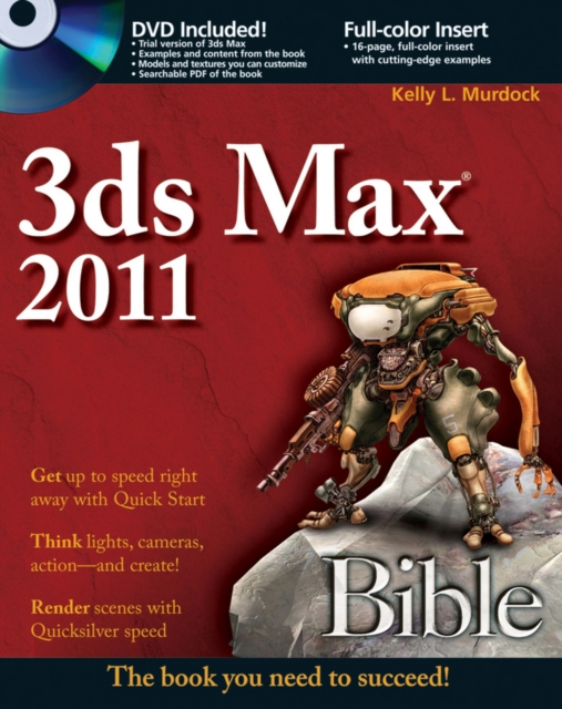 Book Cover for 3ds Max 2011 Bible by Kelly L. Murdock