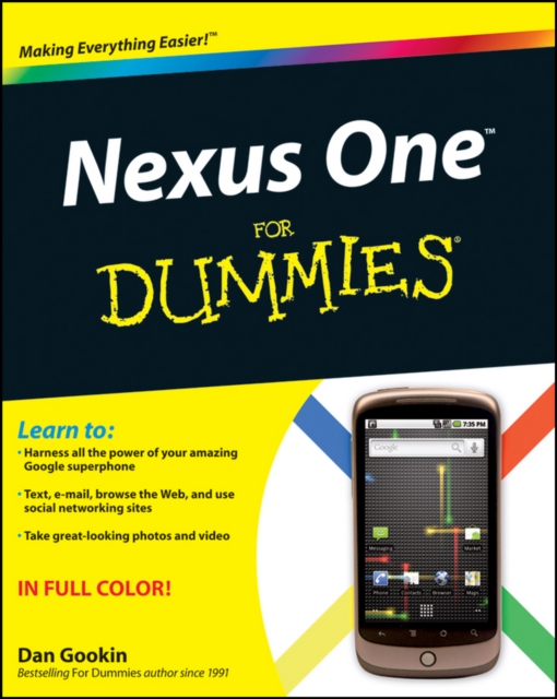Book Cover for Nexus One For Dummies by Dan Gookin
