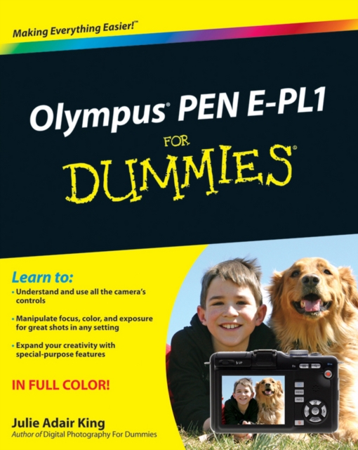 Book Cover for Olympus PEN E-PL1 For Dummies by Julie Adair King