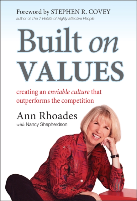 Book Cover for Built on Values by Stephen R. Covey