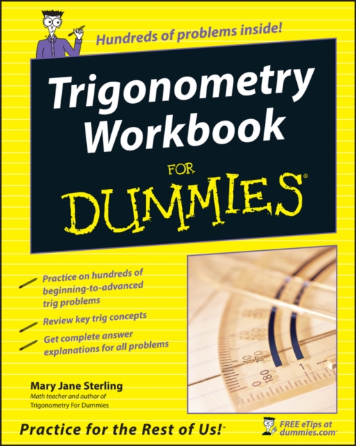 Book Cover for Trigonometry Workbook For Dummies by Mary Jane Sterling