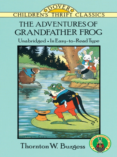 Book Cover for Adventures of Grandfather Frog by Thornton W. Burgess