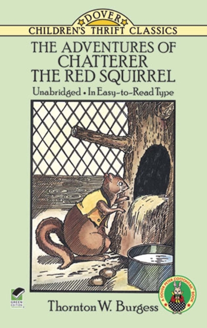 Book Cover for Adventures of Chatterer the Red Squirrel by Thornton W. Burgess