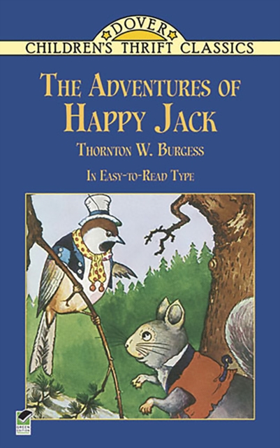 Book Cover for Adventures of Happy Jack by Thornton W. Burgess