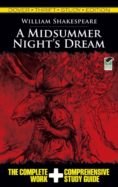 Book Cover for Midsummer Night's Dream Thrift Study Edition by William Shakespeare