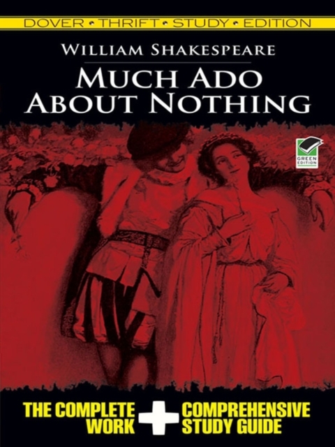 Book Cover for Much Ado About Nothing Thrift Study Edition by William Shakespeare