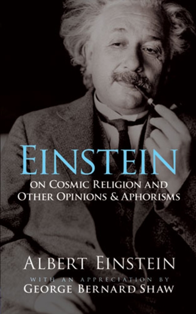 Book Cover for Einstein on Cosmic Religion and Other Opinions and Aphorisms by Albert Einstein