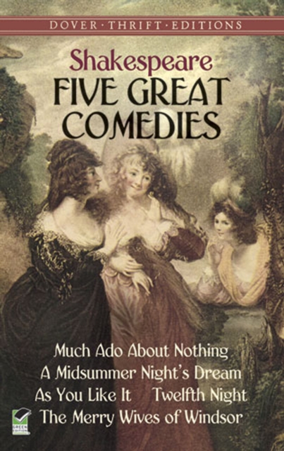 Book Cover for Five Great Comedies by William Shakespeare