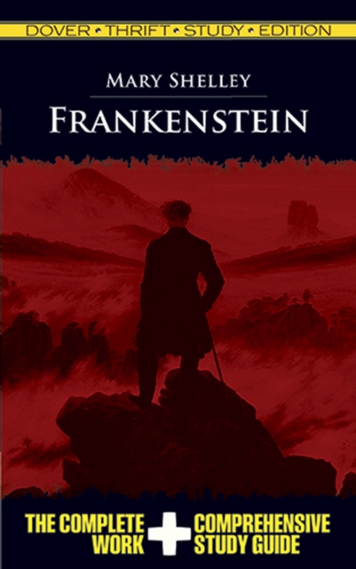 Book Cover for Frankenstein Thrift Study Edition by Mary Shelley