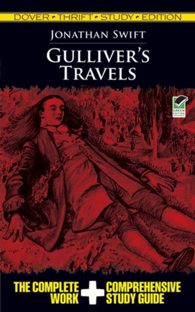 Book Cover for Gulliver's Travels Thrift Study Edition by Jonathan Swift