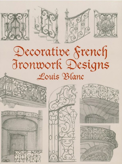 Book Cover for Decorative French Ironwork Designs by Louis Blanc