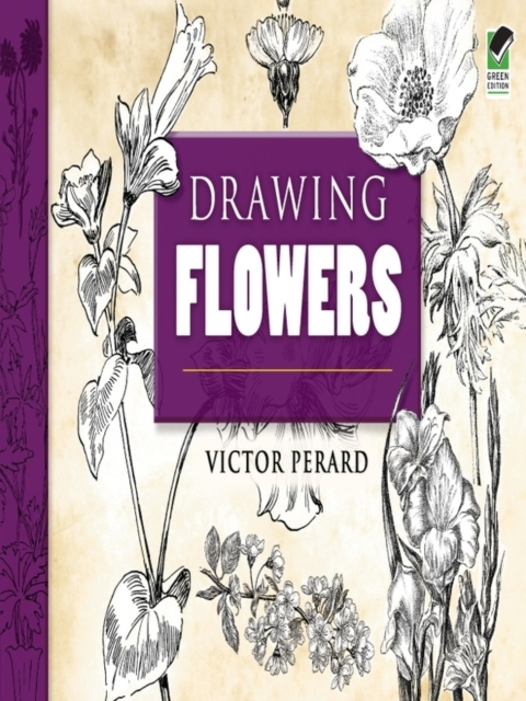 Book Cover for Drawing Flowers by Victor Perard