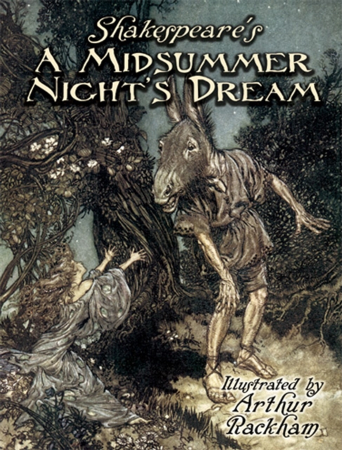 Book Cover for Shakespeare's A Midsummer Night's Dream by Arthur Rackham