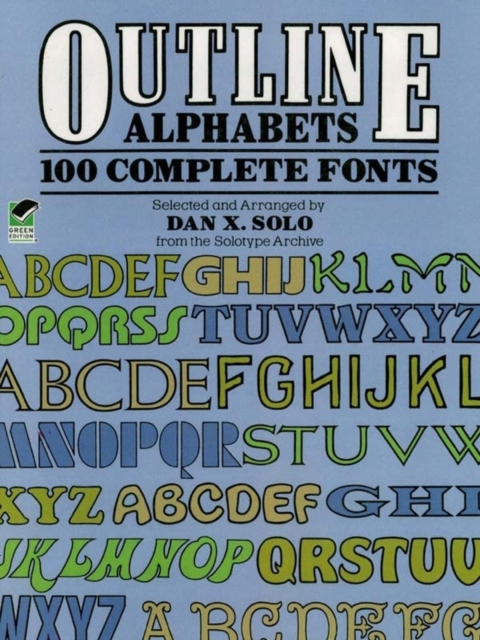 Book Cover for Outline Alphabets by Dan X. Solo