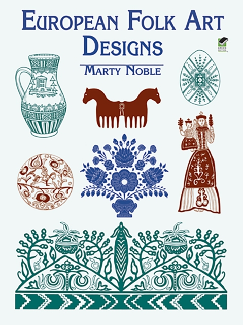 Book Cover for European Folk Art Designs by Marty Noble