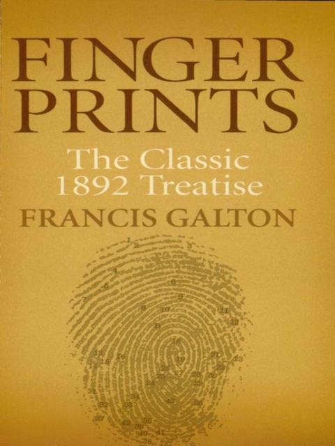 Book Cover for Finger Prints by Francis Galton