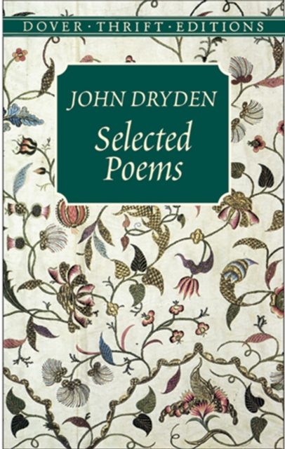 Book Cover for Selected Poems by John Dryden