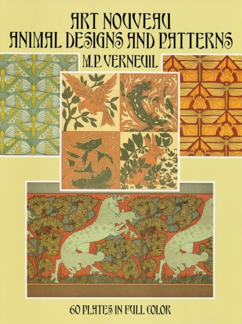 Book Cover for Art Nouveau Animal Designs and Patterns by M. P. Verneuil