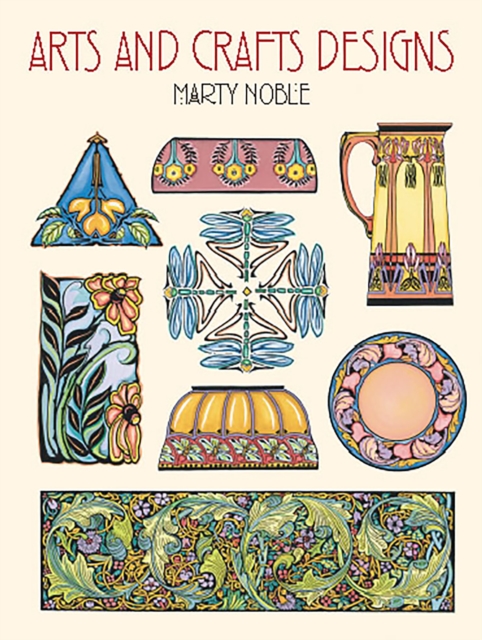 Book Cover for Arts and Crafts Designs by Marty Noble
