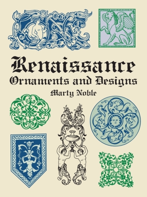 Book Cover for Renaissance Ornaments and Designs by Marty Noble