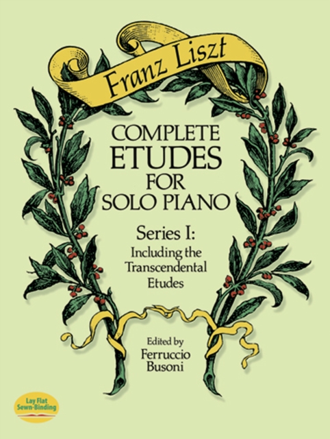 Book Cover for Complete Etudes for Solo Piano, Series I by Franz Liszt