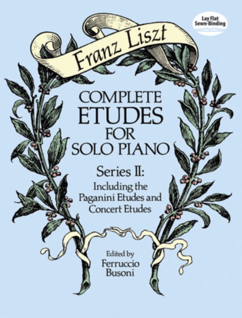 Book Cover for Complete Etudes for Solo Piano, Series II by Franz Liszt