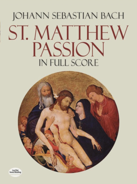 Book Cover for St. Matthew Passion in Full Score by Johann Sebastian Bach