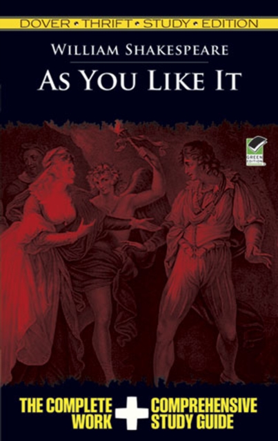 Book Cover for As You Like It Thrift Study Edition by William Shakespeare