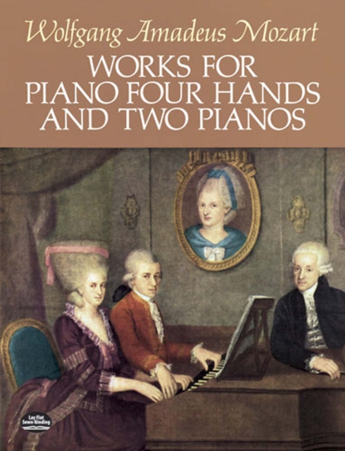 Book Cover for Works for Piano Four Hands and Two Pianos by Wolfgang Amadeus Mozart