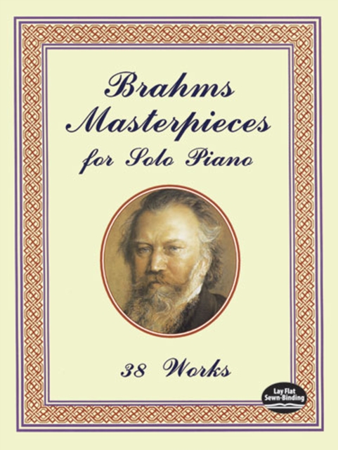 Book Cover for Brahms Masterpieces for Solo Piano by Johannes Brahms