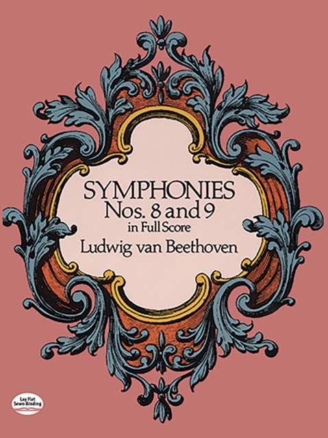 Book Cover for Symphonies Nos. 8 and 9 in Full Score by Ludwig van Beethoven