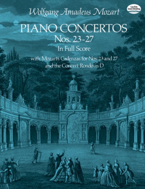 Book Cover for Piano Concertos Nos. 23-27 in Full Score by Wolfgang Amadeus Mozart