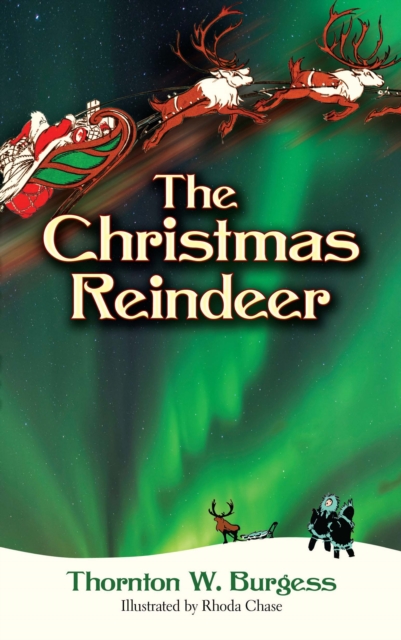 Book Cover for Christmas Reindeer by Thornton W. Burgess