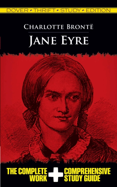 Book Cover for Jane Eyre Thrift Study Edition by Charlotte Bronte