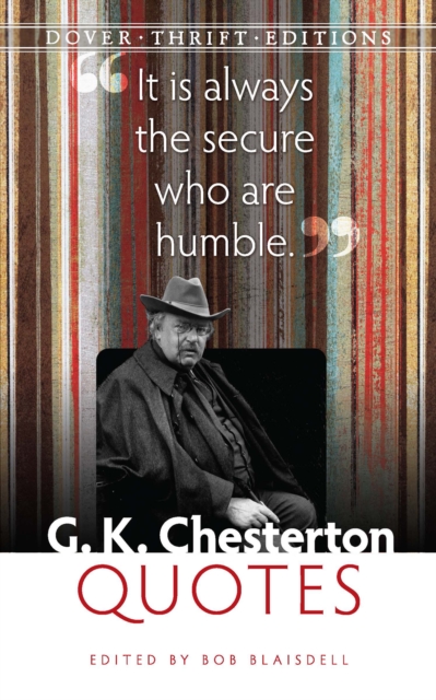 Book Cover for G. K. Chesterton Quotes by Bob Blaisdell