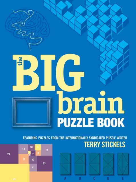 Book Cover for Big Brain Puzzle Book by Terry Stickels