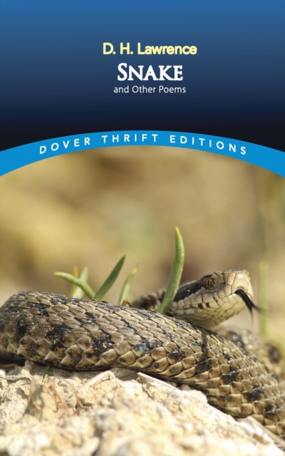 Book Cover for Snake and Other Poems by D.H. Lawrence