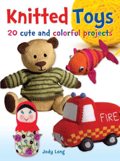 Book Cover for Knitted Toys by Jody Long