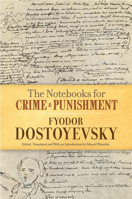 Book Cover for Notebooks for Crime and Punishment by Fyodor Dostoyevsky