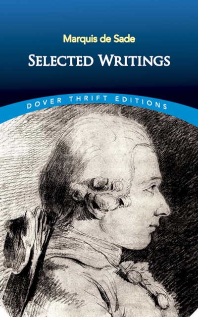 Book Cover for Marquis de Sade: Selected Writings by Marquis de Sade