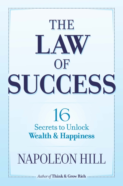 Book Cover for Law of Success by Napoleon Hill