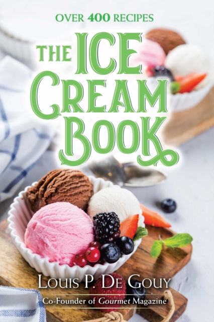 Book Cover for Ice Cream Book by Louis P. De Gouy