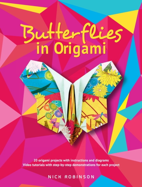 Book Cover for Butterflies in Origami by Nick Robinson