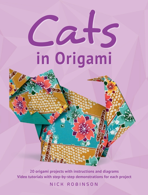 Book Cover for Cats in Origami by Nick Robinson