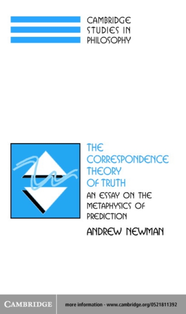 Book Cover for Correspondence Theory of Truth by Andrew Newman