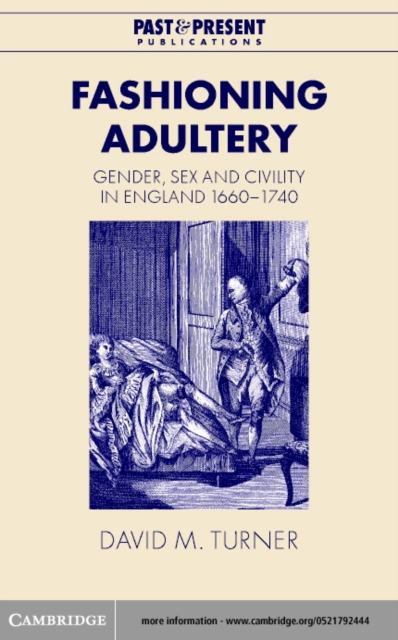 Book Cover for Fashioning Adultery by David M. Turner