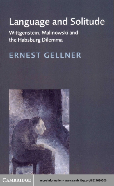 Book Cover for Language and Solitude by Ernest Gellner