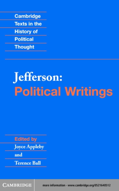 Book Cover for Jefferson: Political Writings by Thomas Jefferson