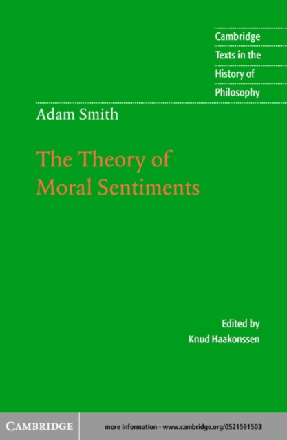 Book Cover for Adam Smith: The Theory of Moral Sentiments by Adam Smith